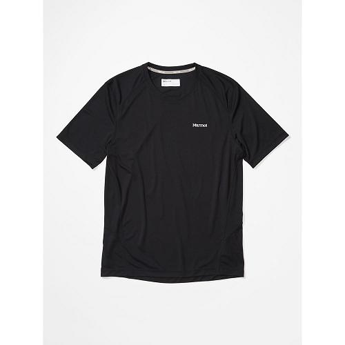 Marmot Clothes Black NZ - Windridge T-Shirts Mens NZ6390847
